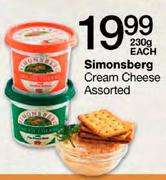 Simonsberg Cream Cheese-230gm Each