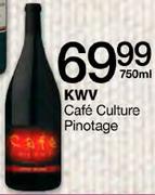 KWV Cafe Culture Pinotage-750ml