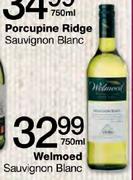 Welmoed Sauvignon Blanc-750ml