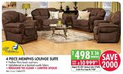 4 Piece Memphis Lounge Suite