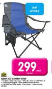 Camp Master Sport 300 Comfort Chair-Each