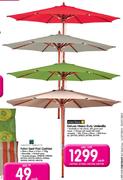 Terrace Leisure Deluxe Heavy Duty Umbrella-Each
