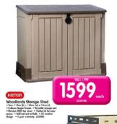 Keter Woodlands Storage Shed-Each