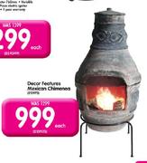 Decor Features Mexican Chimenea-Each