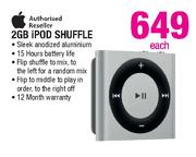 2GB iPod Shuffle-Each