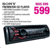 Sony FM/MW/SW CD Player