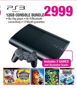 PS3 12GB Console Bundle