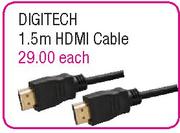 Digitech 1.5m HDMI Cable-Each