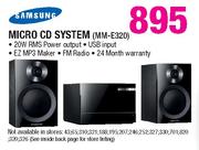 Samsung Micro CD System (MM-E320)