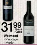 Welmoed Pinotage/Merlot-750ml Each