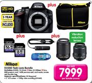 Nikon D3200 Twin Lens Bundle-Per Bundle