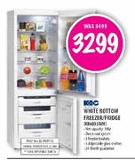 KIC White Bottom Freezer/Fridge(KB6035WH)