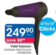 Vidal Sassoon Hair Dryer Moist Fusion(VSDR5825PKE)-Each