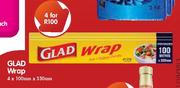Glad Wrap-4x100mmx330mm