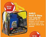 Shield Wash & Shine Car Care Kit-Per Kit