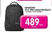 Kingsons 15.6" Elite Laptop Backpack Each