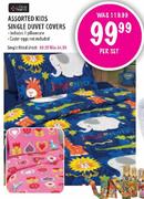Always Home Assorted Kids Single Duvet Covers