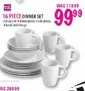 Simple Choice Dinner Set-16 Piece