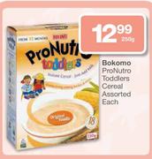 Bokomo ProNutro Toddlers Cereal Assorted Each-250g