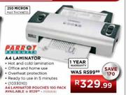 Parrot A4 Laminator