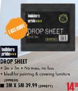 Builders Pride Drop Sheet-2m x 5m