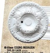 60mm Ceiling Medalion Each