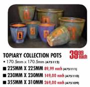 Topiary Collection Sets-170.5x170.5mm Each