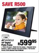 Sansui 10" Digital Photo Frame