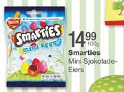 Smarties Mini Sjokolade Eiers-100g