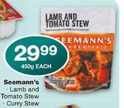 Seemann's Lamb And Tomato Stew/Curry Stew-450g