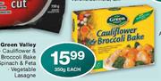 Green Valley Cauliflower & Broccoli Bake-350g