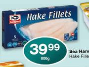 Sea Harvest Hake Filliets-800g