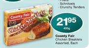 County Fair Chicken Steaklets Assorted-400g