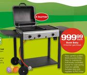 Bush Baby 3-Burner Gas Braai