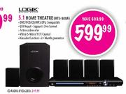 Logik 5.1 Home Theater-HTS 808A