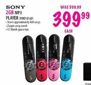 Sony 2GB MP3 Player-NWZ B162