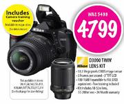 Nikon D3000 Twin Lens Kit