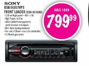 Sony USB/AUX/MP3 Front Loader-CDX GT450U