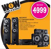 Sony 6.2 Component System-MG DDW5000