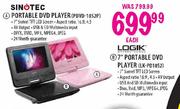 Logik 7" Portable DVD Player (LK-PD1052)