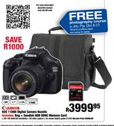 Canon EOS 11000 Digital Camera Bundle