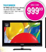 Telefunken 19" FHD LCD Tv (TLCD-19FHDP)