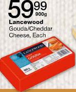 Lancewood Gouda/Cheddar Cheese-900gm