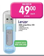 Lexar 4GB Jump Drive V10