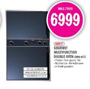 Defy Gourmet Multifunction Double Oven