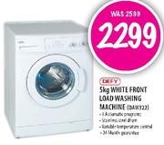 Defy White Front Load Washing Machine-5kg