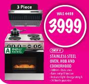 Defy Stainless Steel Oven, Hob And Cookerhood