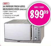 Defy Mirror Finish Grill Microwave Oven-34Ltr
