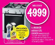 Bosch Gas Cooker-600mm