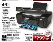 Lexmark 4-in-1 Colour Printer (PRO205)